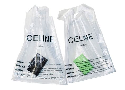 celine plastic bag replica
